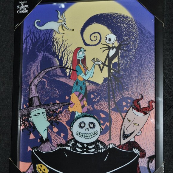 The Nightmare Before Christmas Pop Creations 3D Art Wall. Disney Tim Burton - Picture 2 of 5